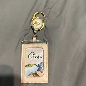 Ohana Badge Holder with Clip